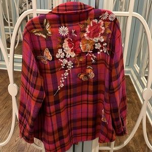 Johnny Was Azalea Shirt Jacket Shacket Small